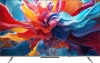 Телевизор QLED Skyworth 50" 50Q66G Google TV Frameless черный/серебристый 4K Ultra HD 60Hz DVB-T DVB-T2 DVB-C DVB-S DVB-S2 USB WiFi Smart TV