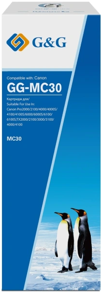 Бункер G&G GG-MC30 (MC-30 емкость для отработанных чернил) для Canon Pro2000/2100/4000/4000S/4100/4100S/6000/6000S