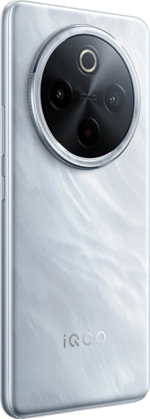 Смартфон iQOO Z10 256Gb 12Gb серебристый моноблок 3G 2Sim 6.77" 1080x2392 Android 15 50Mpix 802.11 a/b/g/n/ac/ax NFC GPS Protect