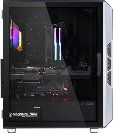 Корпус Zalman i3 NEO черный без БП ATX 4x120mm 5x140mm 2xUSB2.0 1xUSB3.0 audio bott PSU