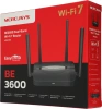 Роутер беспроводной Mercusys MR25BE BE3600 10/100/1000BASE-TX черный