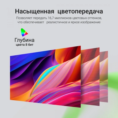 Монитор Digma 21.5" Progress 22A404F черный VA LED 5ms 16:9 HDMI M/M матовая 250cd 178гр/178гр 1920x1080 100Hz VGA FHD 2.2кг