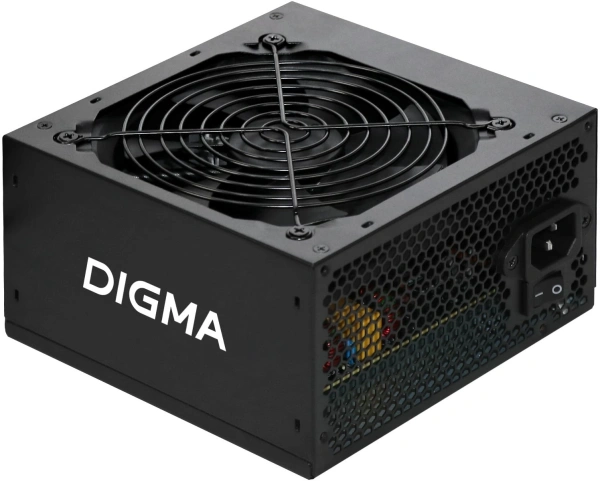 Блок питания Digma ATX 600W DPSU-600W-WH 80+ white (20+4pin) APFC 120mm fan 6xSATA RTL
