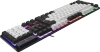 Клавиатура Defender GK-077 белый/черный USB for gamer LED (45078) кабель 1.5м