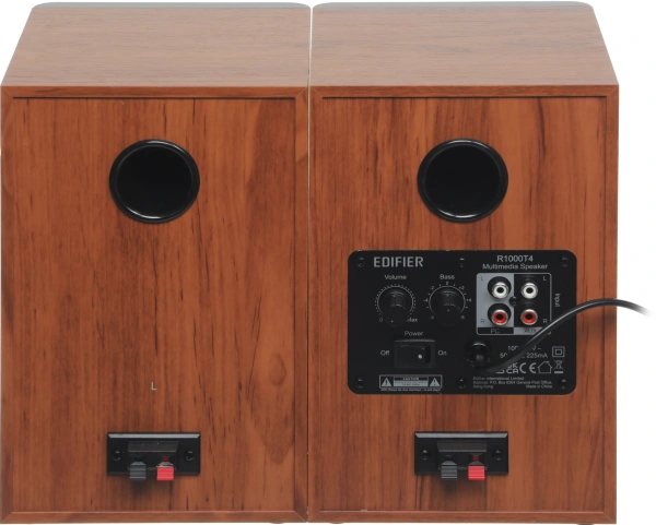Колонки Edifier R1000T4 2.0 коричневый 24Вт