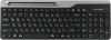 Клавиатура A4Tech FBK25 черный/серый USB беспроводная BT/Radio slim Multimedia (FBK25 BLACK)