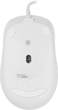 Мышь A4Tech Fstyler FM10 белый/серый оптическая 1600dpi USB 4but (FM10 WHITE)