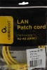 Патч-корд Premier PP12-1M/Y 1000Гбит/с UTP 4 пары cat.5E CCA molded 1м желтый RJ-45 (m)-RJ-45 (m)