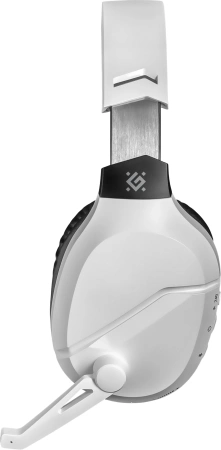 Наушники с микрофоном Defender Phantom PRO белый накладные BT/Radio оголовье (64580)