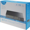 Коммутатор Cudy FS1026PS1 (L2) 24x100Мбит/с 2x1Гбит/с 1SFP 24PoE 24PoE+ 300W неуправляемый