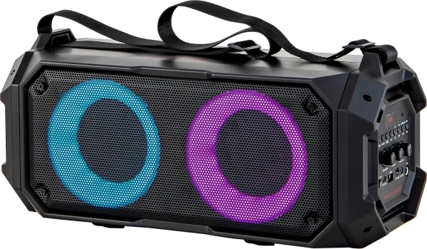 Колонка порт. Ural Молния 600 черный 60W 2.0 BT/3.5Jack 3000mAh (УРАЛ МОЛНИЯ 600)