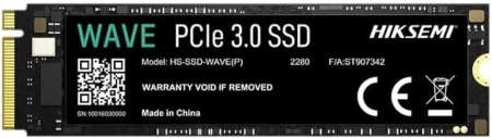 Накопитель SSD Hikvision PCIe 3.0 x4 256GB HS-SSD-WAVE(P) 256G M.2 2280