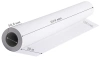 Бумага Cactus CS-PC120-91430 36"(A0) 914мм-30м/120г/м2/белый матовое универсальная (с покрытием) втулка:50.8мм (2")