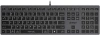 Клавиатура A4Tech FX60H серый USB slim LED (FX60H GREY/WHITE) кабель 1.5м