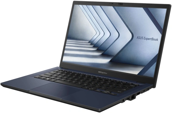 Ноутбук Asus ExpertBook B1 B1402CVA-EB1340X Core i5 1335U 16Gb SSD512Gb Intel Iris Xe graphics 14" IPS FHD (1920x1080) Windows 11 Pro black WiFi BT Cam (90NX06W1-M01NU0)