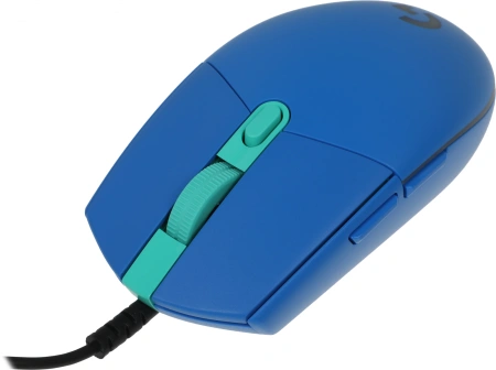 Мышь Logitech G102 LightSync синий оптическая 8000dpi USB 6but (910-005810)