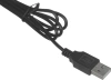 Клавиатура Оклик 520M2U черный/черный USB slim Multimedia