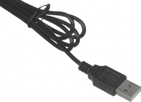 Клавиатура Оклик 520M2U черный/черный USB slim Multimedia
