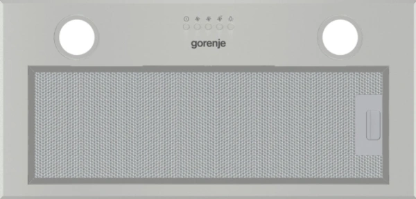 Вытяжка встраиваемая Gorenje BHI626E6X нержавеющая сталь управление: кнопочное (1 мотор)