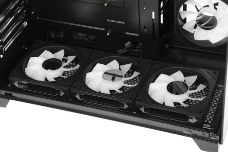 Корпус Formula Crystal Z9ML Floe черный без БП mATX 1xUSB3.0 1xUSB3.1 audio bott PSU