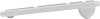 Клавиатура Acer OKR301 белый/серебристый USB беспроводная BT/Radio slim Multimedia (ZL.KBDEE.015)
