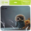 Коврик для мыши Cactus Owl gray рисунок 300x250x3мм (CS-MP-D12M)