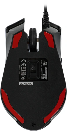 Мышь A4Tech Bloody P81s черный оптическая 8000dpi USB 8but (P81S CURVE ACTIVATED)