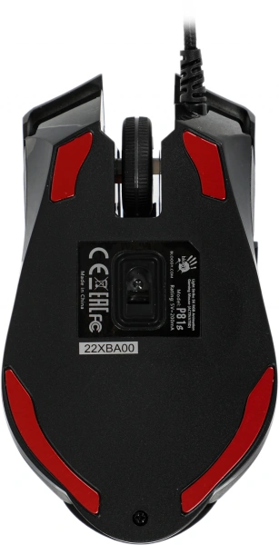 Мышь A4Tech Bloody P81s черный оптическая 8000dpi USB 8but (P81S CURVE ACTIVATED)