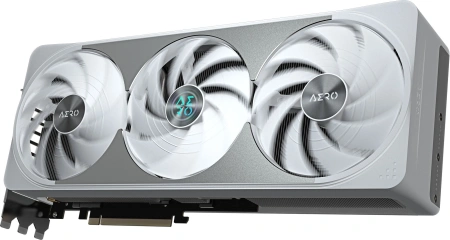 Видеокарта Gigabyte PCI-E 5.0 GV-N507TAERO OC-16GD 1.0 NVIDIA GeForce RTX 5070TI 16Gb 256bit GDDR7 2588/28000 HDMIx1 DPx3 HDCP Ret