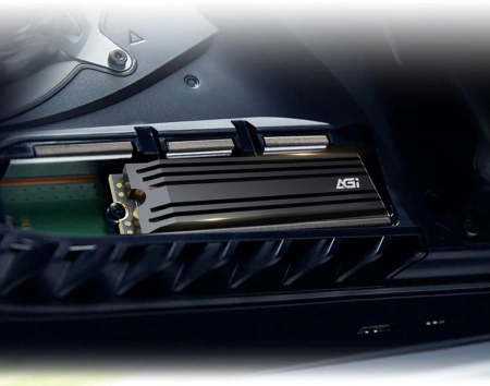 Накопитель SSD AGi PCIe 4.0 x4 1TB AGI1T0G44AI828-CB AI828 M.2 2280