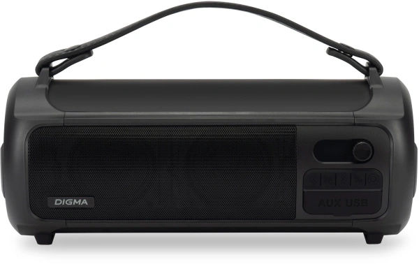 Колонка порт. Digma D-PS1523 черный 25W 2.0 BT 10м 1800mAh (SP1523B)