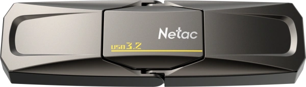Флеш Диск Netac 128GB US5 NT03US5C-128G-32TA USB3.2 серый