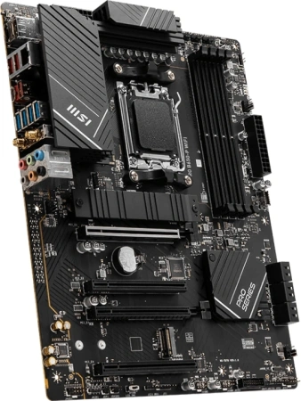 Материнская плата MSI PRO B650-P WIFI Socket AM5 AMD B650 4xDDR5 ATX AC`97 8ch(7.1) 2.5Gg RAID+HDMI+DP