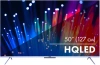 Телевизор QLED Haier 50" Smart TV S3 Frameless серебристый/черный 4K Ultra HD 60Hz DVB-T DVB-T2 DVB-C DVB-S2 USB WiFi Smart TV (RUS)