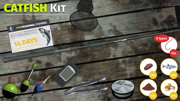 Дополнение к игре для ПК Ultimate Games Professional Fishing: Catfish Kit (6+)