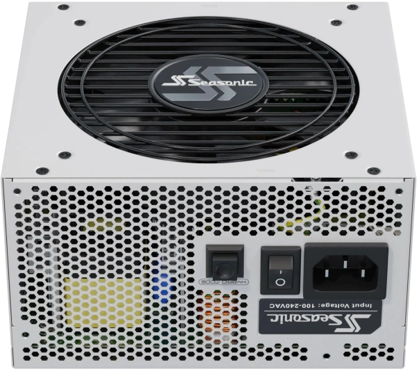 Блок питания Seasonic ATX 1000W Focus GX-1000 Gen.5 WHITE 80+ gold (20+4pin) APFC 135mm fan 8xSATA Cab Manag RTL