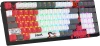 Клавиатура A4Tech WS98 Naraka механическая серый/красный USB беспроводная BT/Radio for gamer LED (WS98)