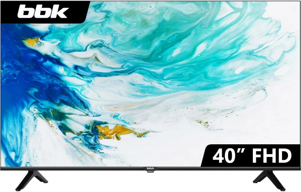 Телевизор LED BBK 40" 40LEM-1033/FTS2C (B) Frameless черный FULL HD 60Hz DVB-T2 DVB-C DVB-S2 USB (RUS)