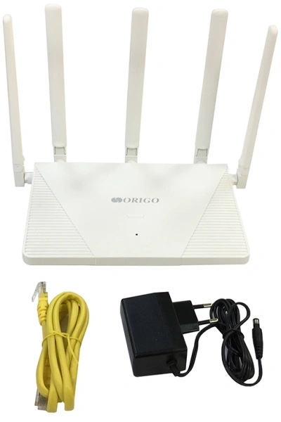 Роутер беспроводной Origo OWR3030AXG (OWR3030AXG/A1A) AX3000 10/100/1000BASE-T белый