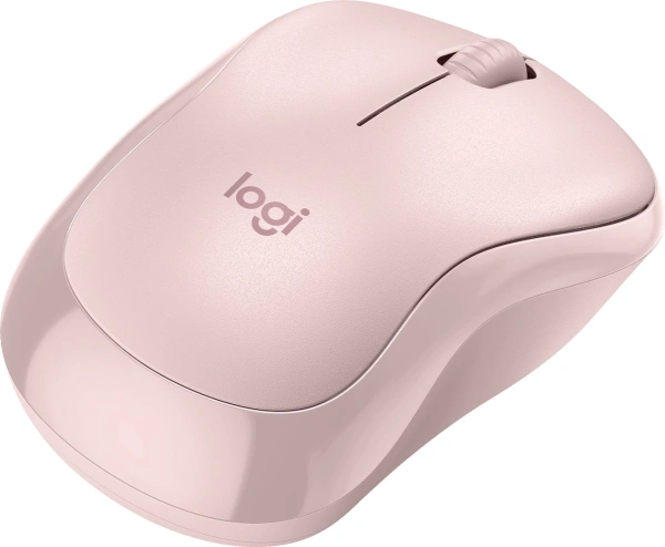 Мышь Logitech Silent M220-ROS розовый оптическая 1000dpi беспров. USB 2but (910-006129)