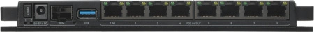 Маршрутизатор MikroTik RB5009UPr+S+IN 10/100/1000 компл.:устройство/крепления/адаптер черный