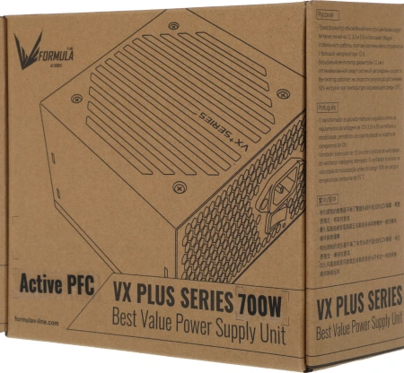 Блок питания Formula ATX 700W AC VX Plus (20+4pin) APFC 120mm fan 4xSATA RTL