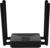 Роутер беспроводной Mercusys MR62X AX1500 10/100/1000BASE-TX черный