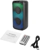 Минисистема Hyundai H-MC1231 черный 40Вт FM USB BT micro SD