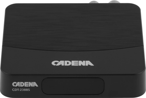 Ресивер DVB-T2 Cadena CDT-2388S черный