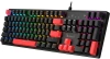 Клавиатура A4Tech Bloody S520N механическая черный USB for gamer LED