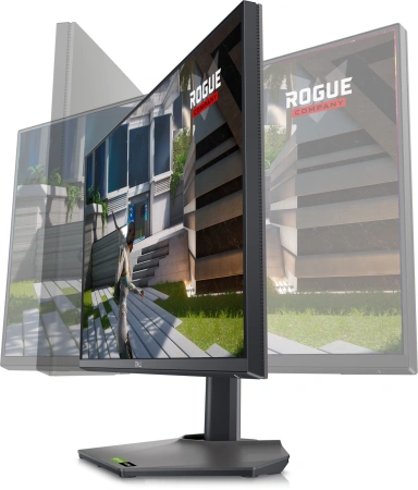 Монитор Dell 24.5" G2524H черный IPS LED 16:9 HDMI матовая HAS Piv 400cd 178гр/178гр 1920x1080 240Hz G-Sync FreeSync Premium DP FHD USB 5.53кг