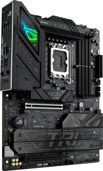 Материнская плата Asus ROG STRIX B860-F GAMING WIFI Soc-1851 Intel B860 4xDDR5 ATX AC`97 8ch(7.1) 2.5Gg RAID+HDMI