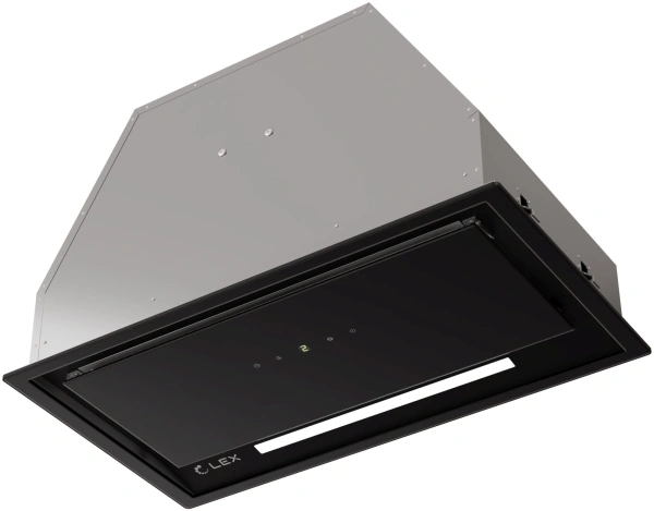 Вытяжка встраиваемая Lex Hyper 600 GS Inverter BL черный управление: сенсорное (1 мотор)