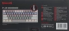 Клавиатура Redragon Fizz механическая белый/серый USB Multimedia for gamer LED (72602) кабель 1.8м